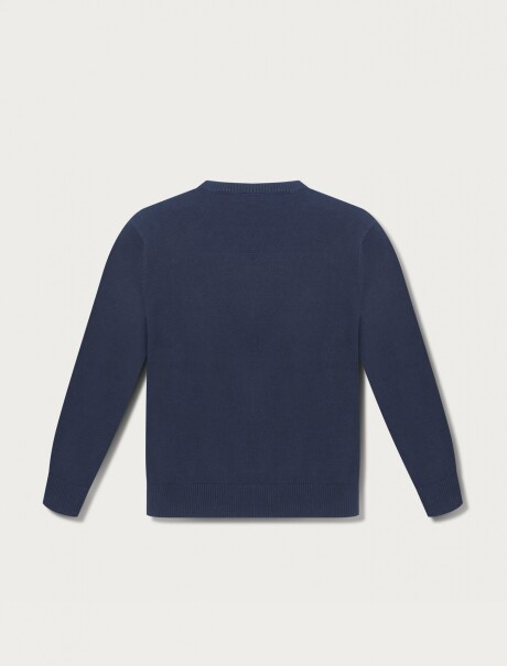BUZO INFANTIL CON RAYAS AZUL