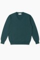 Sweater escote en V VERDE
