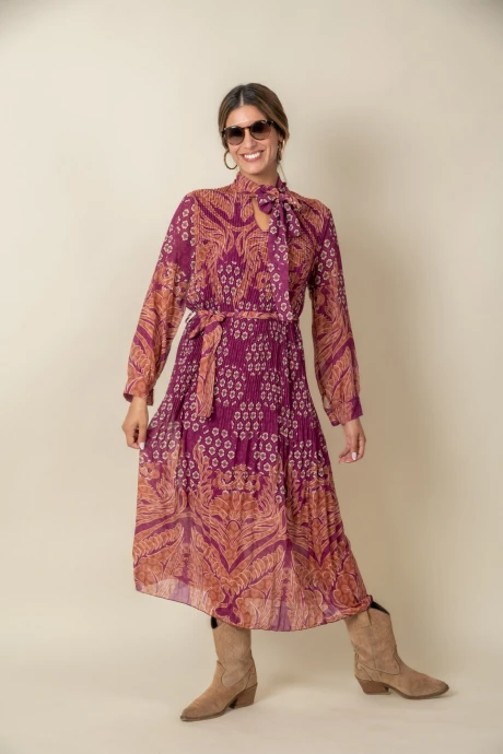 VESTIDO VIOLETA PERSA Magenta