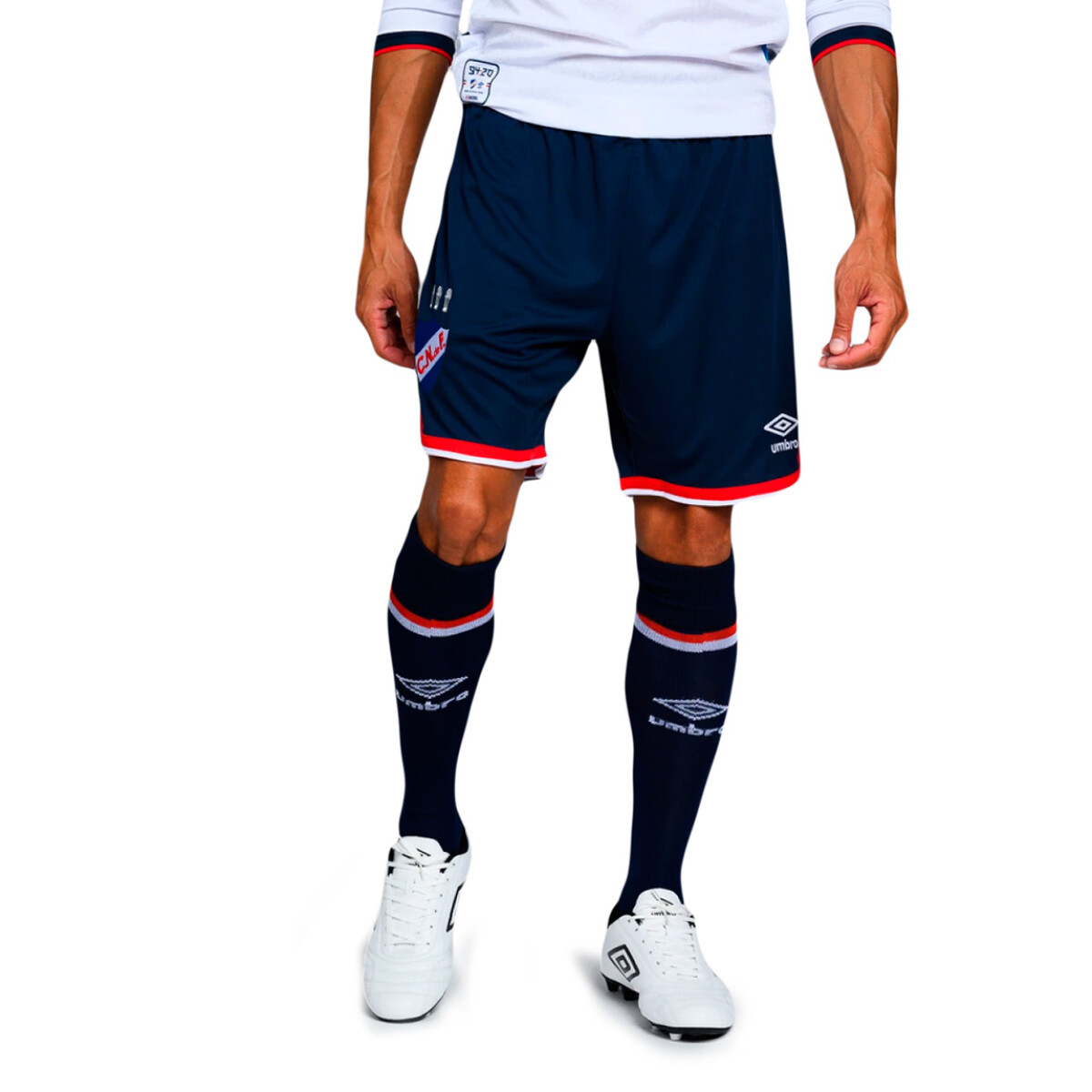 Umbro Short Nacional Oficial 2024 - Azul-rojo 