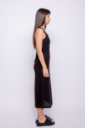 VESTIDO KNOT Negro