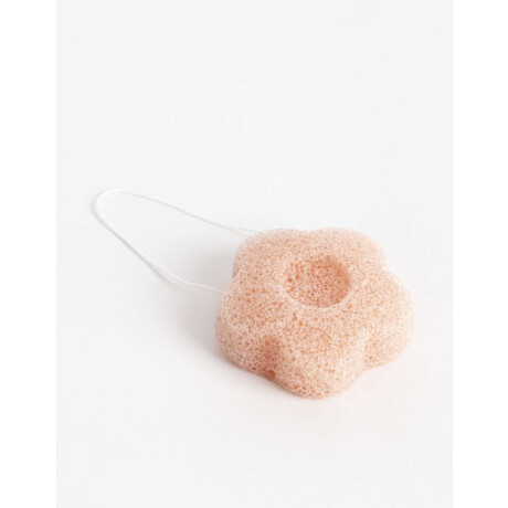 Esponja Exfoliante Facial Coral Claro