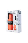 KIT V1 TERMO CLASICO 750ML SIN MANIJA TERRANO KIT V1 MATE + TERMO CLASICO 750ML CORAL