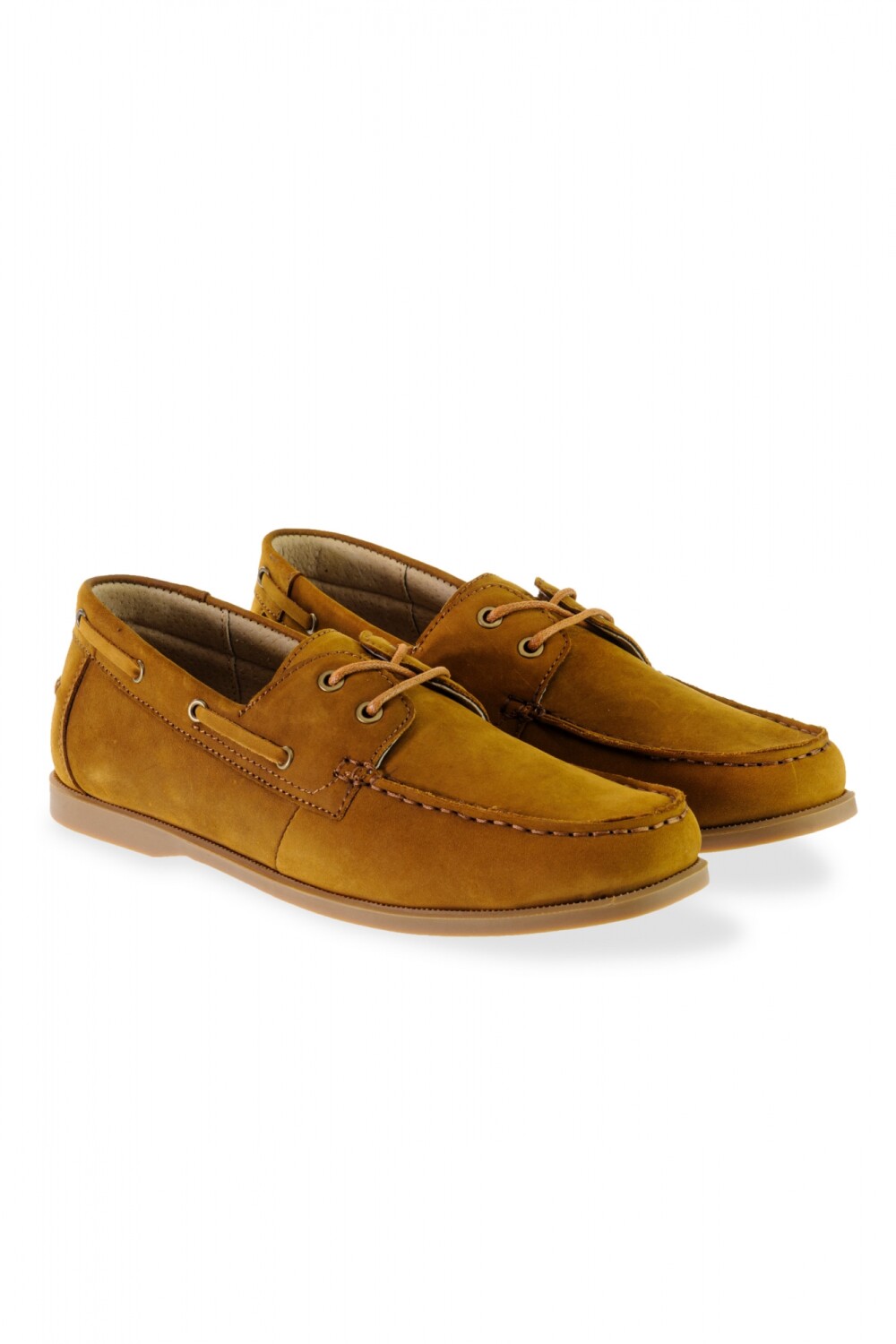 ZAPATO MOCASÍN DE GAMUZA Camel
