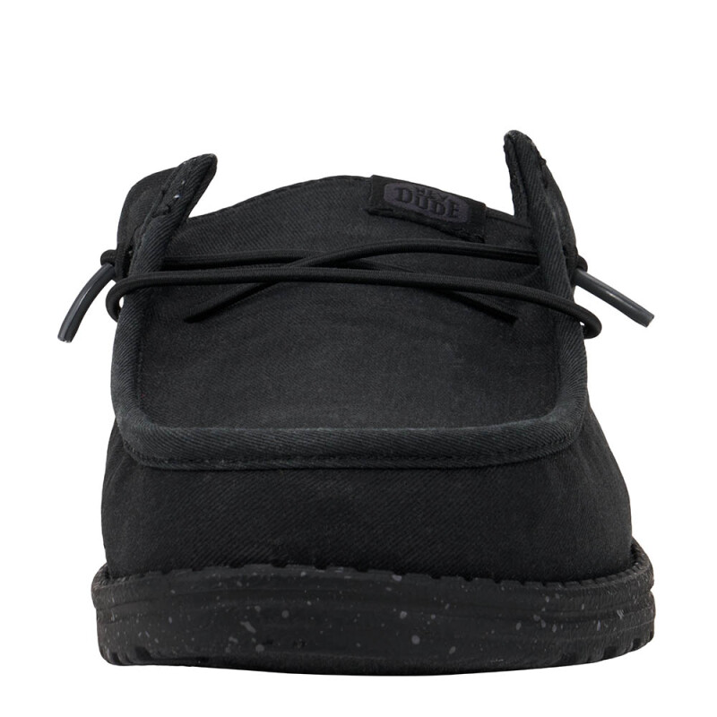 Wally Slip Stretch Canvas - Hombre Black/black