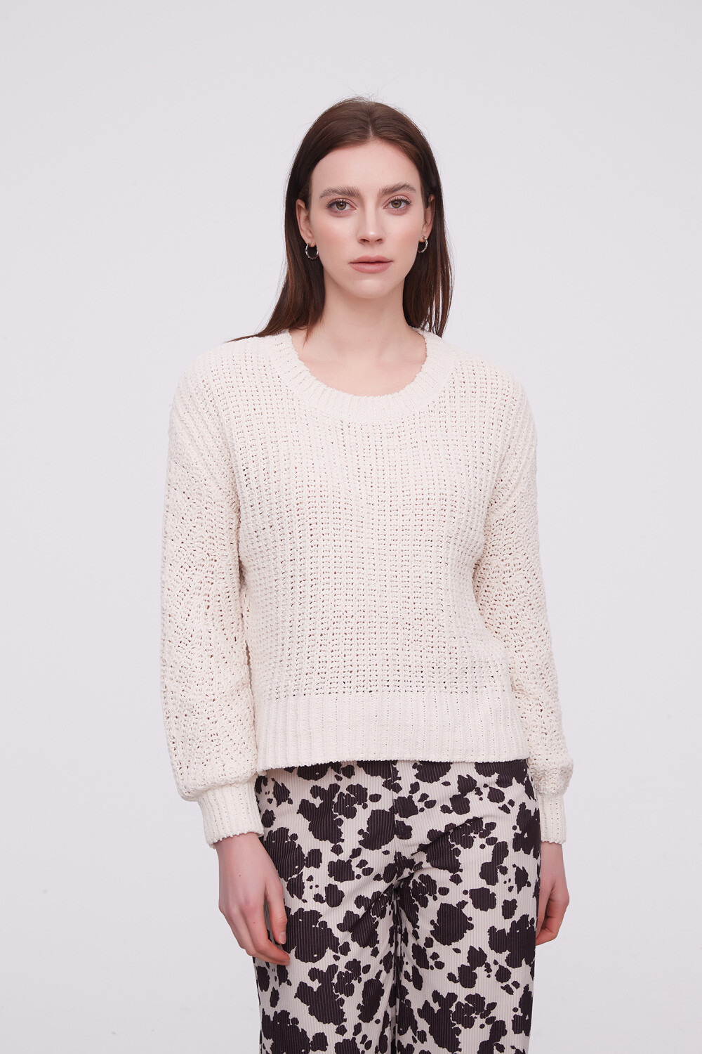 Sweater Eneldo Crudo / Natural