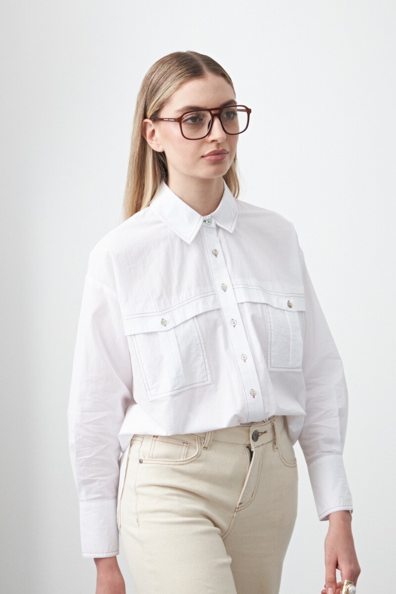 CAMISA EVIE - Blanco 