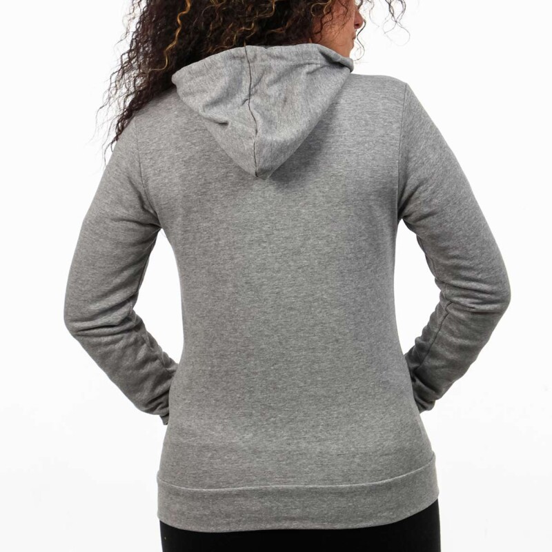 LOTTO MUJER CANGURO CON CIERRE - GRIS Gris