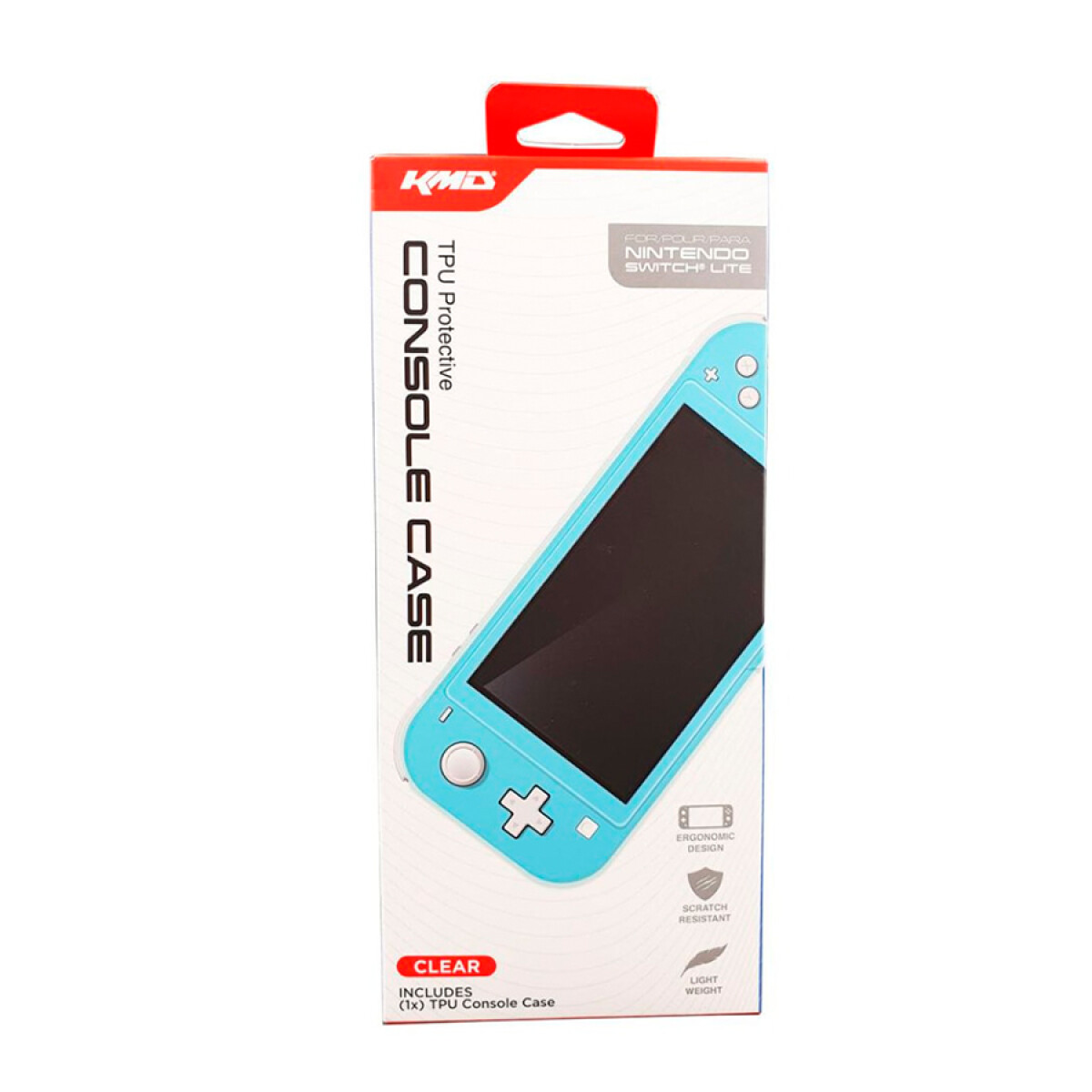 Protector De Consola Transparente · Nintendo Switch Lite KMD 