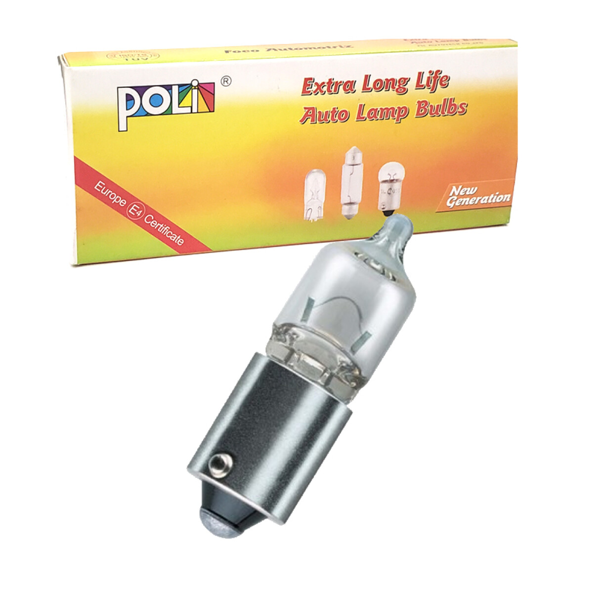 LAMPARA - HALOGENA 12V 6W H6W BAX9S POSICION 3893 POLY 