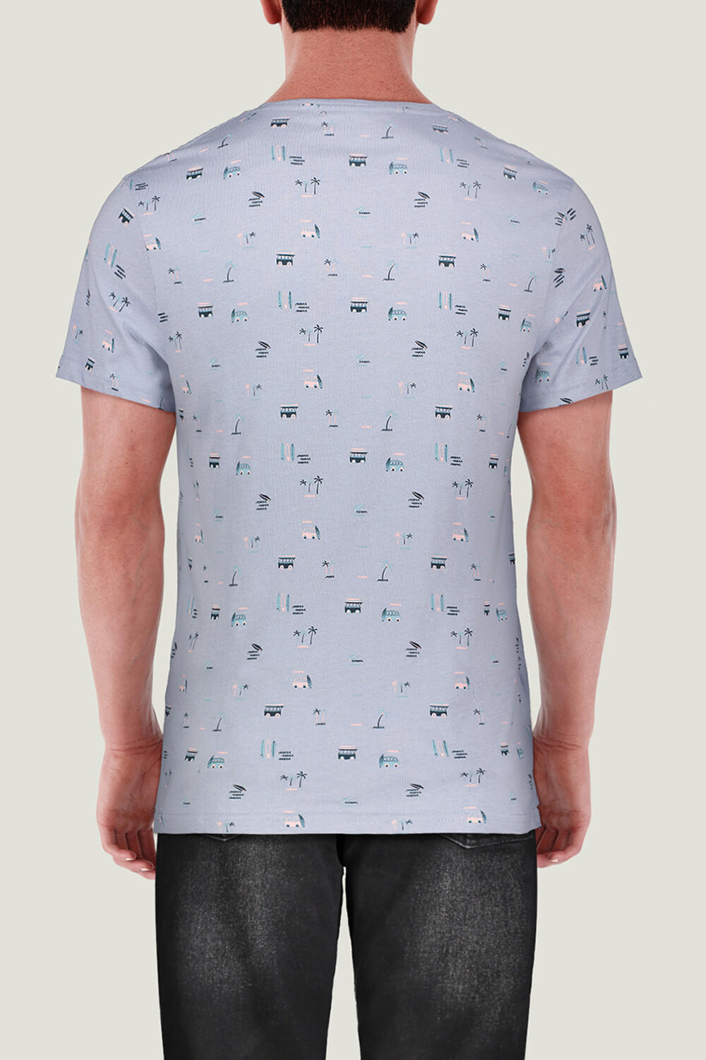 Remera Reggio Azul Claro