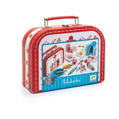 Valija de doctor de peluches Bobodoudou Djeco Valija de doctor de peluches Bobodoudou Djeco