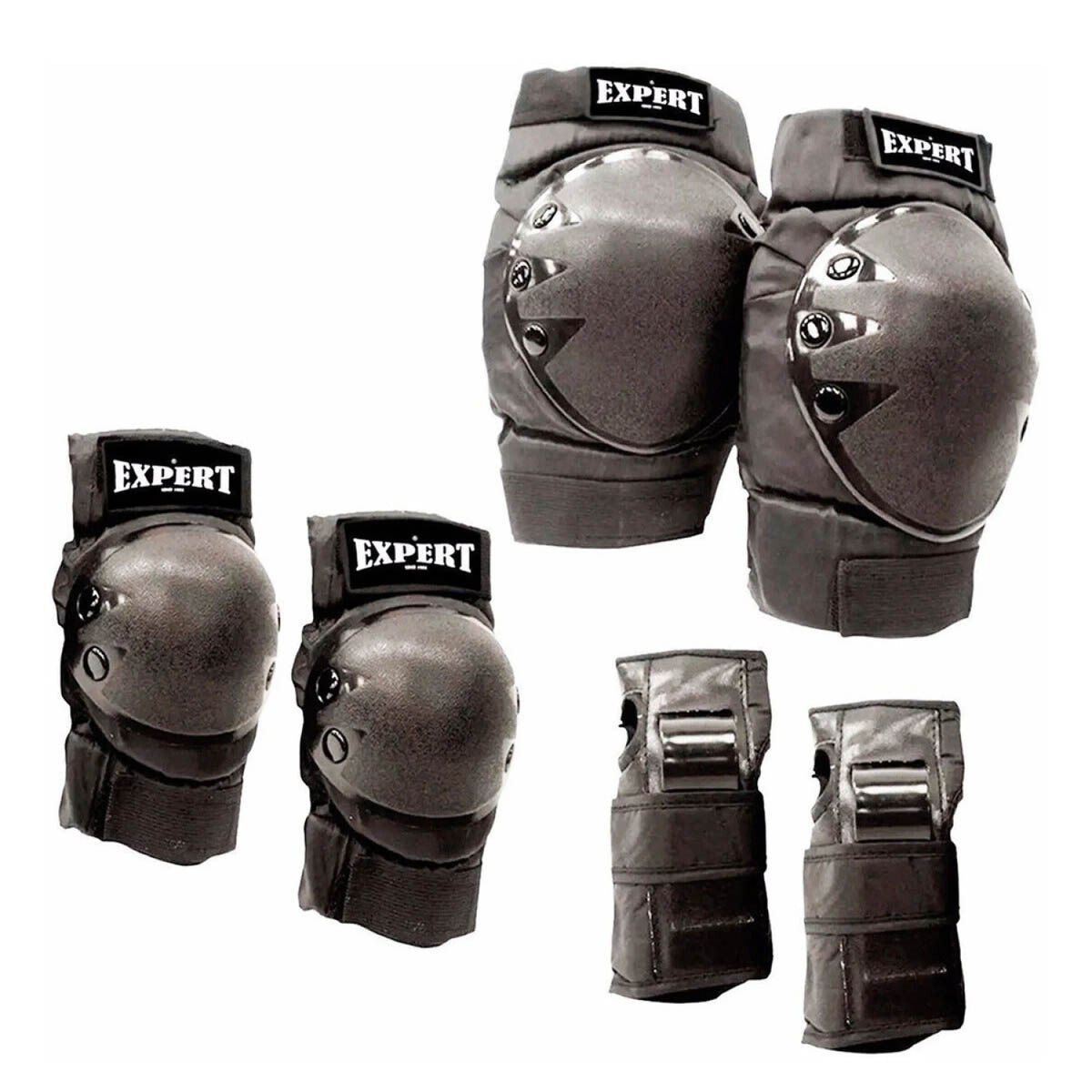 Set Proteccion Roller 2 Rodillera + 2 Codera+ 2 Muñeq - Dep005102-s 