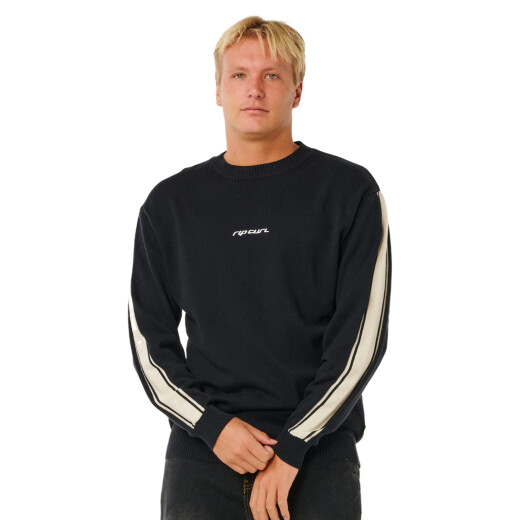 Buzo Rip Curl Inner Visions Stripe Knit Crew Buzo Rip Curl Inner Visions Stripe Knit Crew