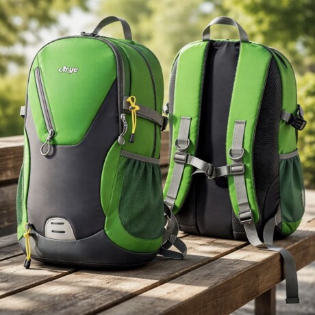 Mochila Urbana Arye 388 Tacuarembó con Portanotebook Verde
