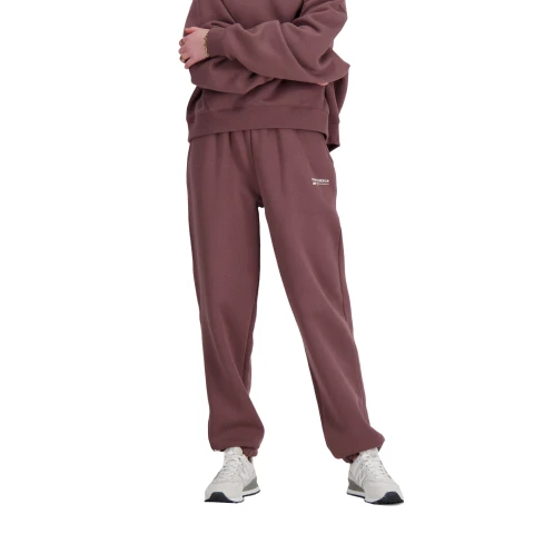 Pantalón New Balance de Dama - FLEECE SWEATPANT - WP33513LIE BROWN