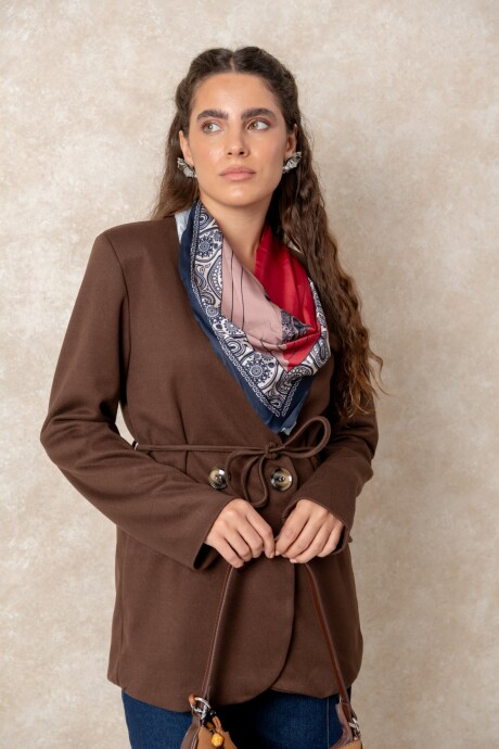 CHAQUETON TALITHA Chocolate