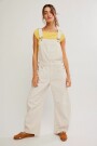 JARDINERO DENIM GOOD LUCK Blanco
