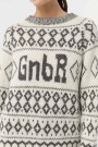 SWEATER EARL ROJO 2 Gris