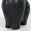 FIGURA CERAMICA CABALLO NEGRO 8X23CM Unica