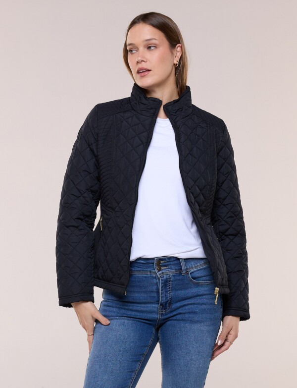 Campera Capitoneada NEGRO