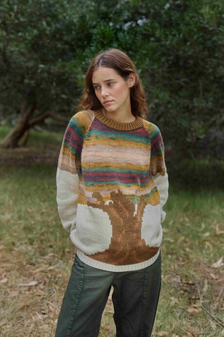 Sweater Arbol Crudo