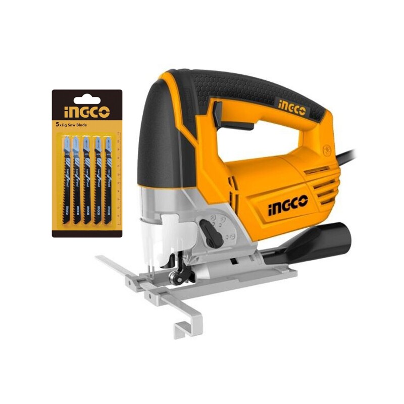 Sierra caladora de mano industrial Ingco 800W 3000Rpm Sierra caladora de mano industrial Ingco 800W 3000Rpm