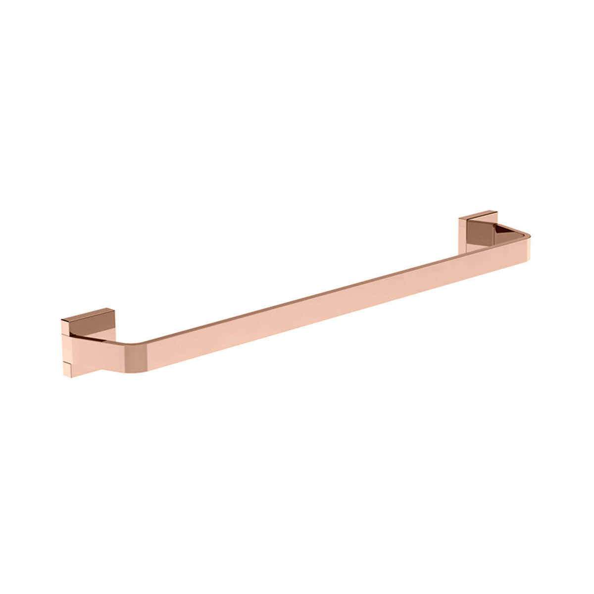 Toallero Barral Metal Chalten Bronce Rose Gold Brillo 