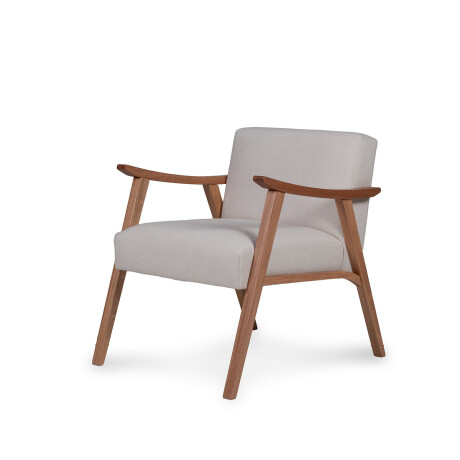 Butaca Ravena - Tela Rústica 290-G2 (Beige)