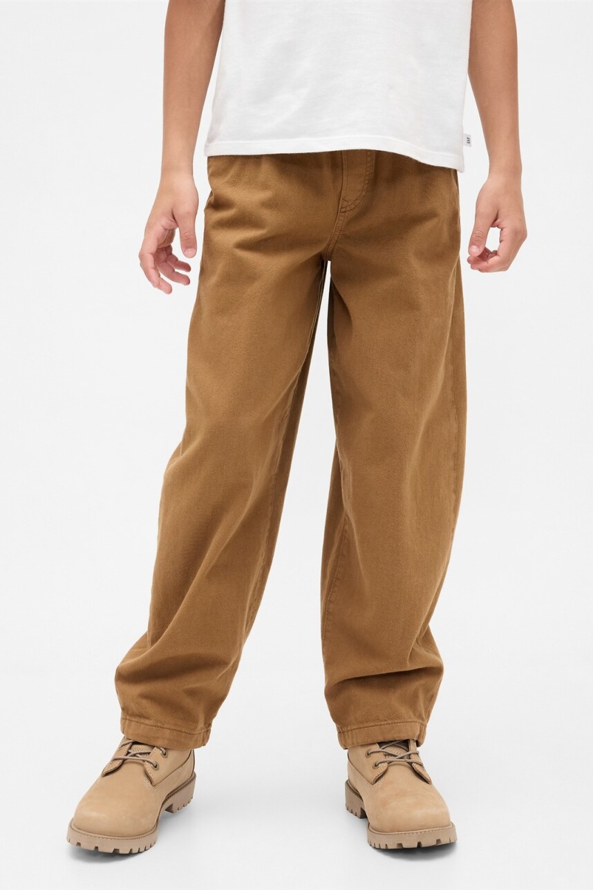 Jean Baggy Barrel Niño Palomino Brown Global