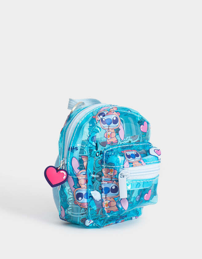 Librería Sets Mochila Set De Librería En Mini Mochilita De Pvc - Azul Celeste