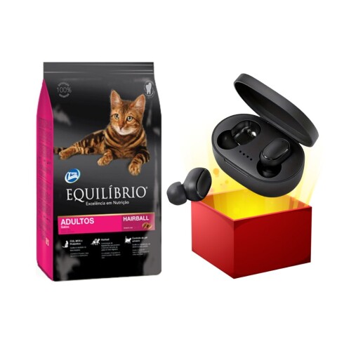 Equilibrio Gato Adulto 7.5kg + AURICULARES de regalo Equilibrio Gato Adulto 7.5kg + AURICULARES de regalo