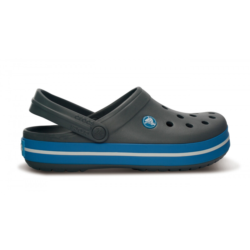 Zueco de Mujer Crocs Band c/tira Atras Gris