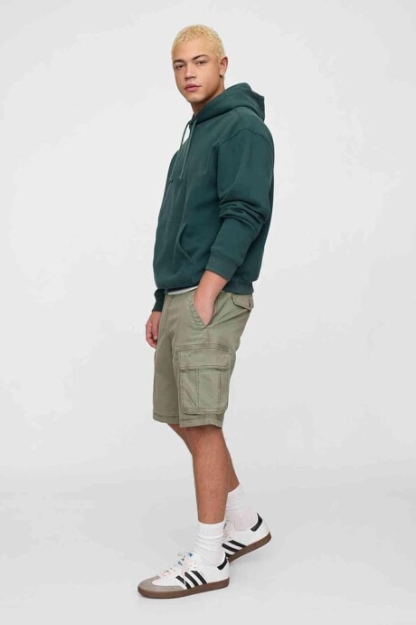 Bermuda Cargo 11Inch Hombre Mesculen Green