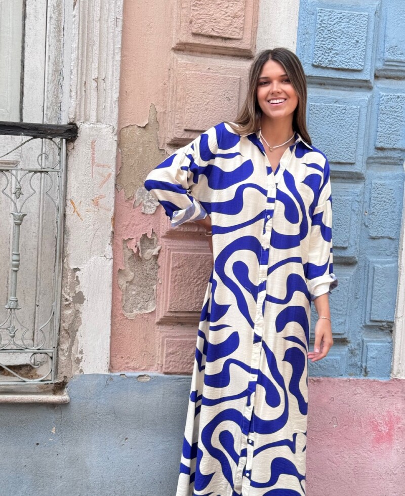 Vestido Valeria azul