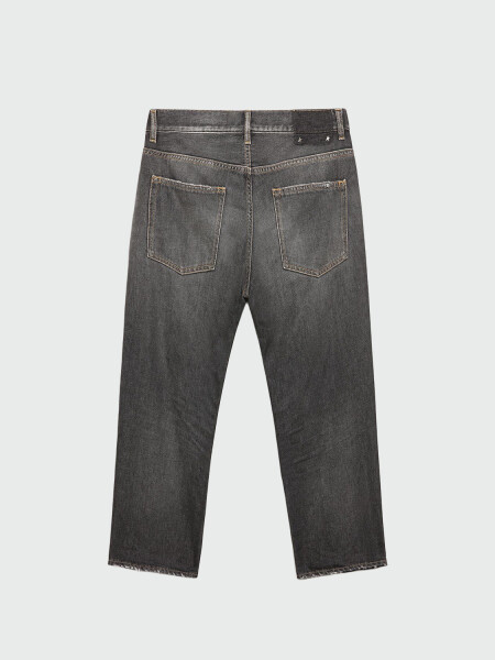 GOLDEN GOOSE - Jeans con efecto lavado a la piedra Negro