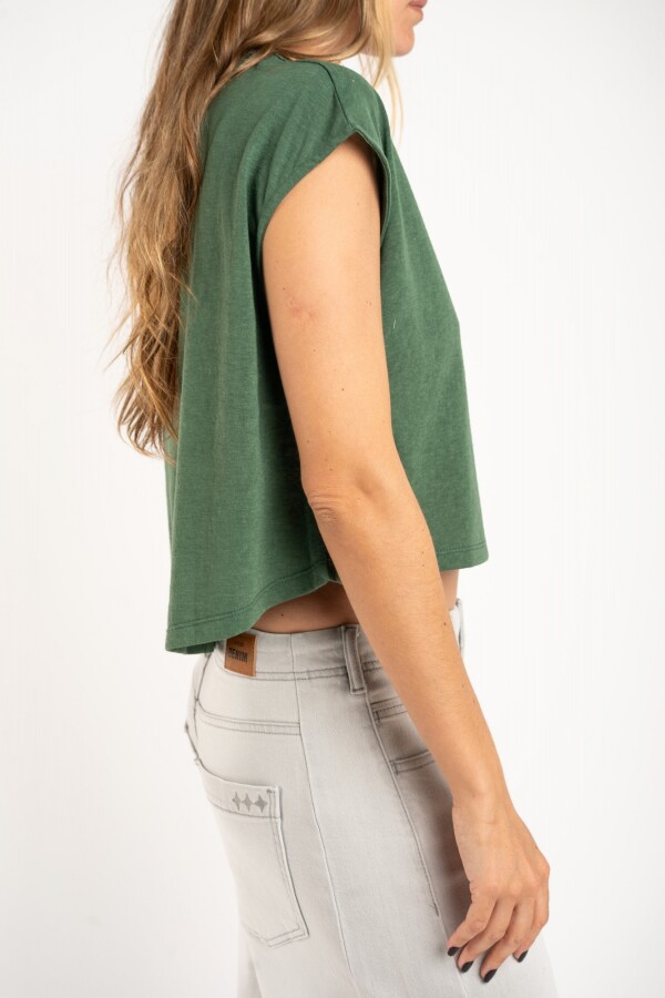 Remera Algodón Verde