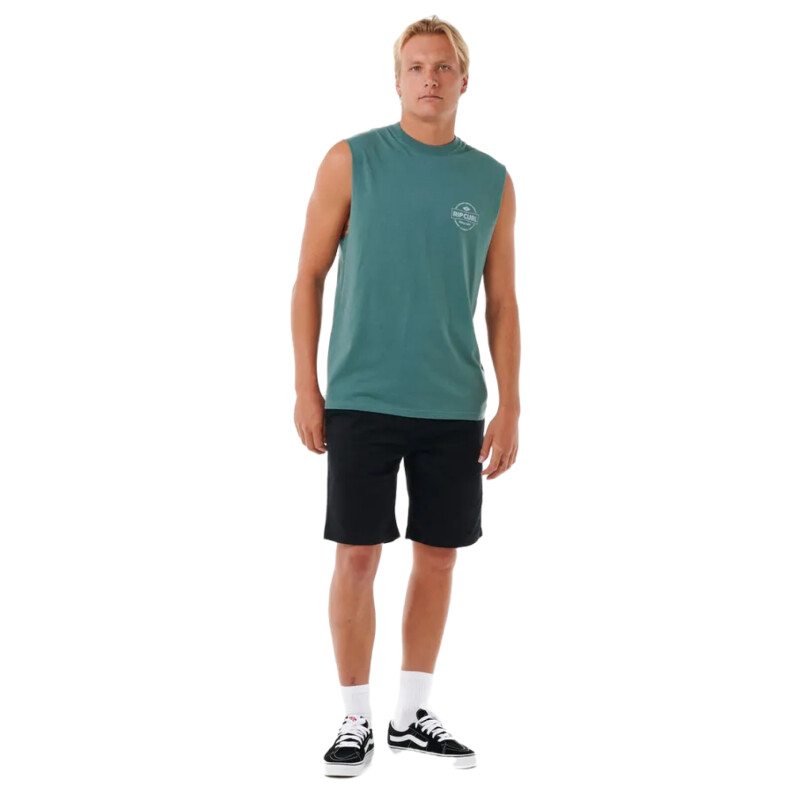 Remera Rip Curl Stapler Muscle - Verde Remera Rip Curl Stapler Muscle - Verde