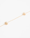 Collares Cortos Metal Collar Corto Margarita Bañado En Oro - Dorado