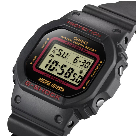Reloj CASIO G-SHOCK DW5600AI-1DR en Resina Negro Esfera 49mm 0
