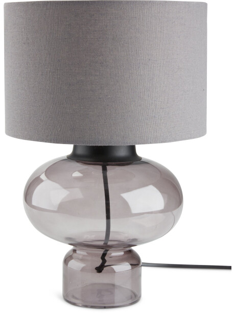 Lámpara de mesa EDMUND Ø25xA35cm gris Lámpara de mesa EDMUND Ø25xA35cm gris