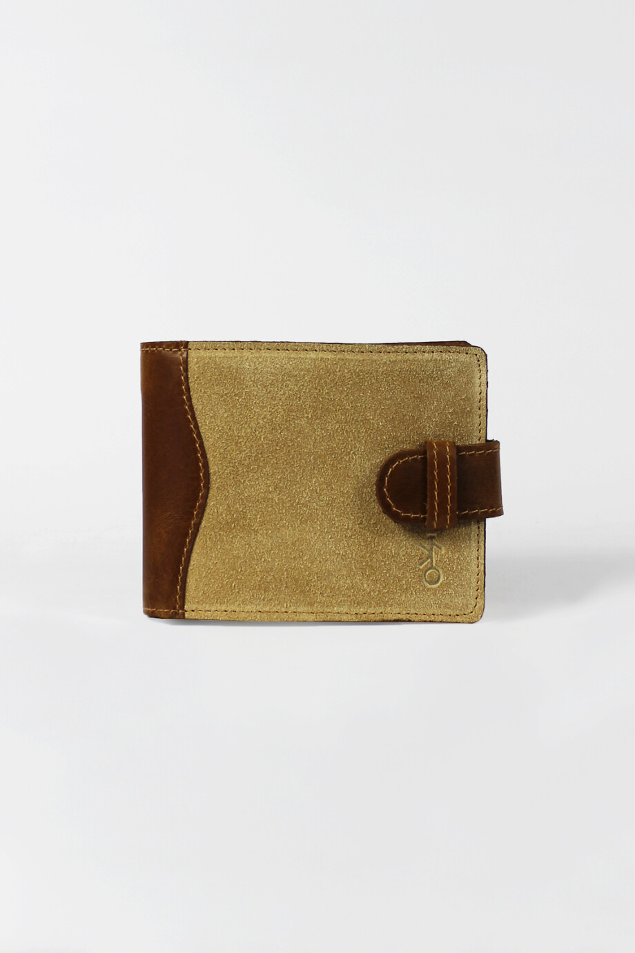 Billetera Jacinto con Pasador Beige