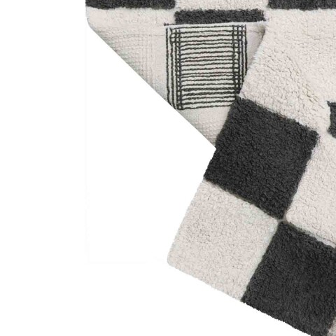 Alfombra lavable -Kitchen Tiles Black