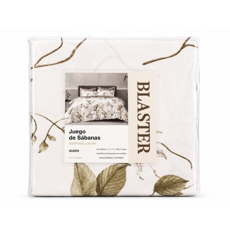 JUEGO DE SABANAS BLASTER QUEEN 4 PCS 220 X 230 CM 25NA-3-3 DISEÑOS VARIOS 001