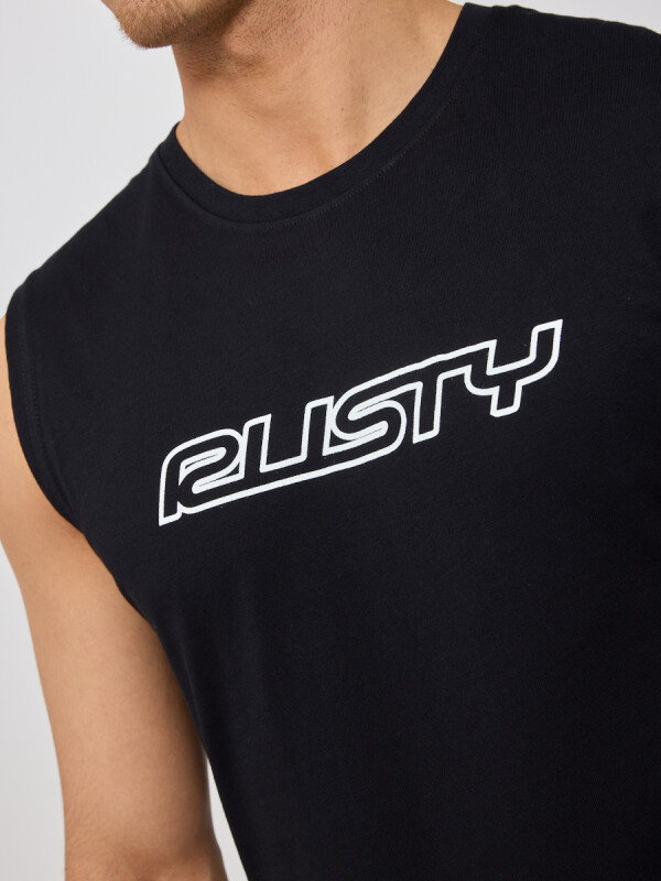 MUSCULOSA FARIX RUSTY Negro