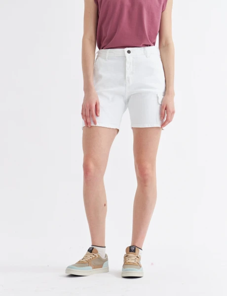 Short jean Isla color 24 White