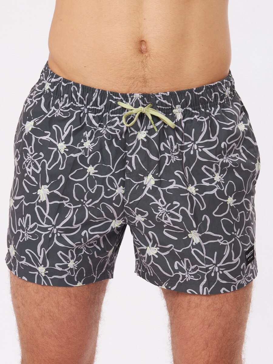SHORT GAEA TEEN RUSTY - Gris Oscuro 
