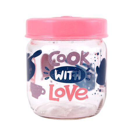 Frasco Herevin de vidrio 425cc Cook with Love Frasco Herevin de vidrio 425cc Cook with Love