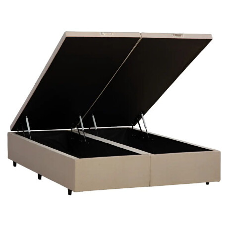 BOX KING SIZE BAÚL BASE DE SOMMIER CAMA Beige