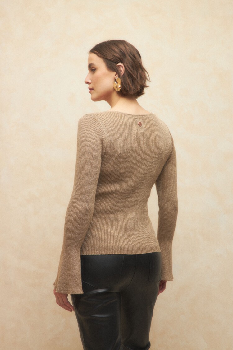 SWEATER CANDE Visón